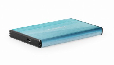 GEMBIRD Prijenosno kućište za HDD EE2-U3S-3-B, 2,5", USB 3.0, aluminij, plavo